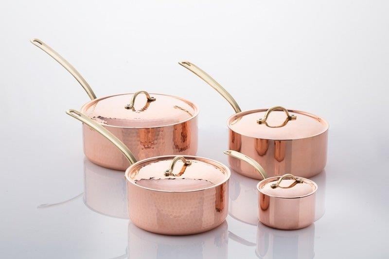 Bakır Kasarol Kapaklı