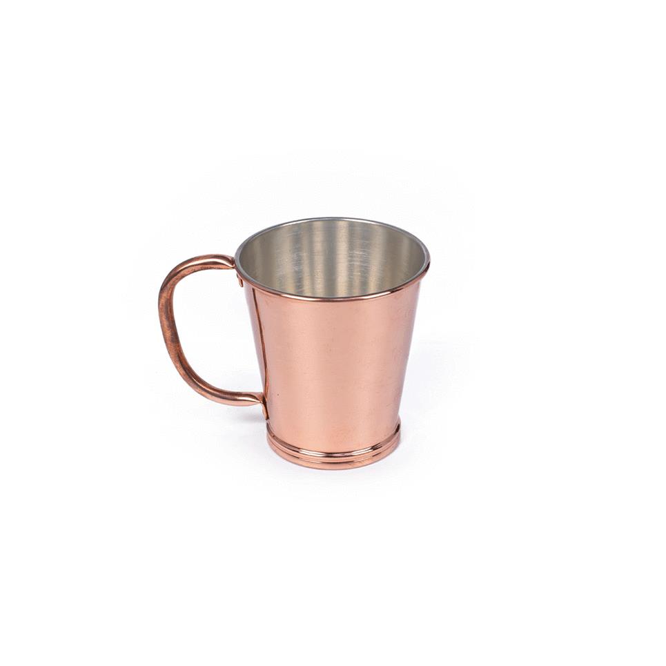 Bakır Konik Dibi Kordonlu Maşrapa