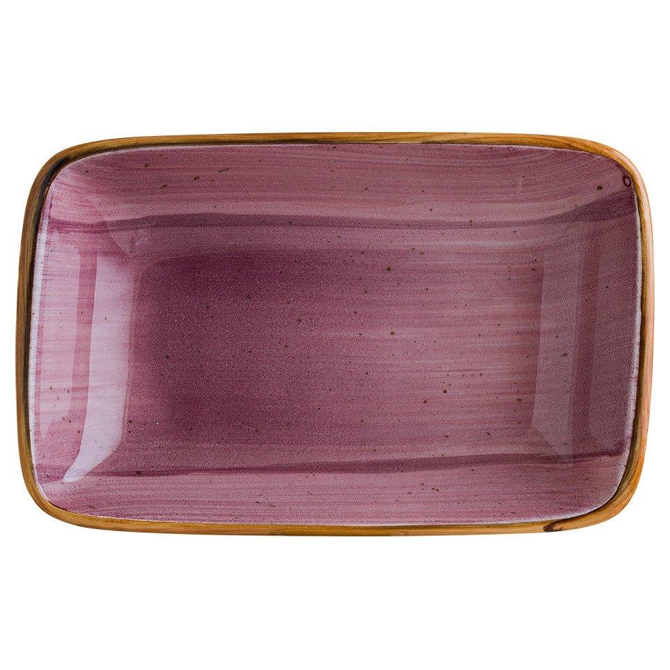 Black Berry Moove Rectangular Plate 15*9 cm