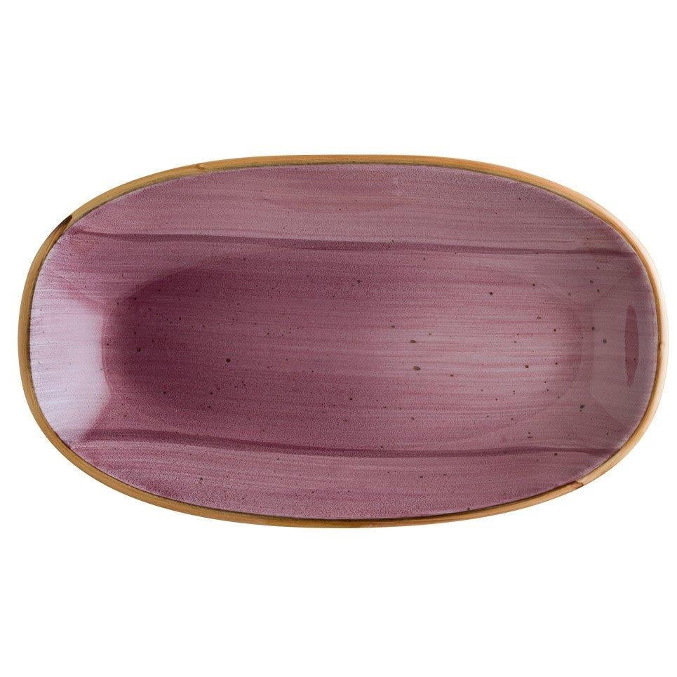 Black Berry Gourmet Oval Plate 19*11 cm 