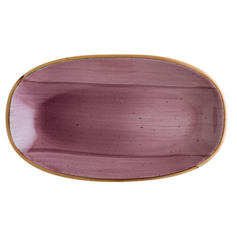 Black Berry Gourmet Oval Plate 15*8.5 cm 