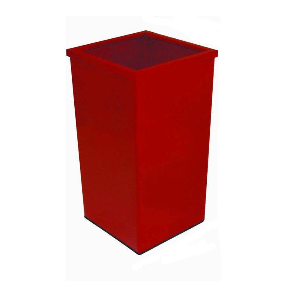 Boyalı Kare Çöp Kovası