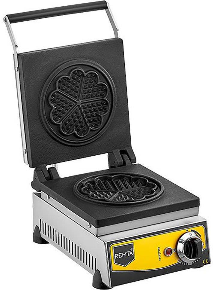 Çilek Model Waffle Makinesi Elektrikli 16 cm Çap