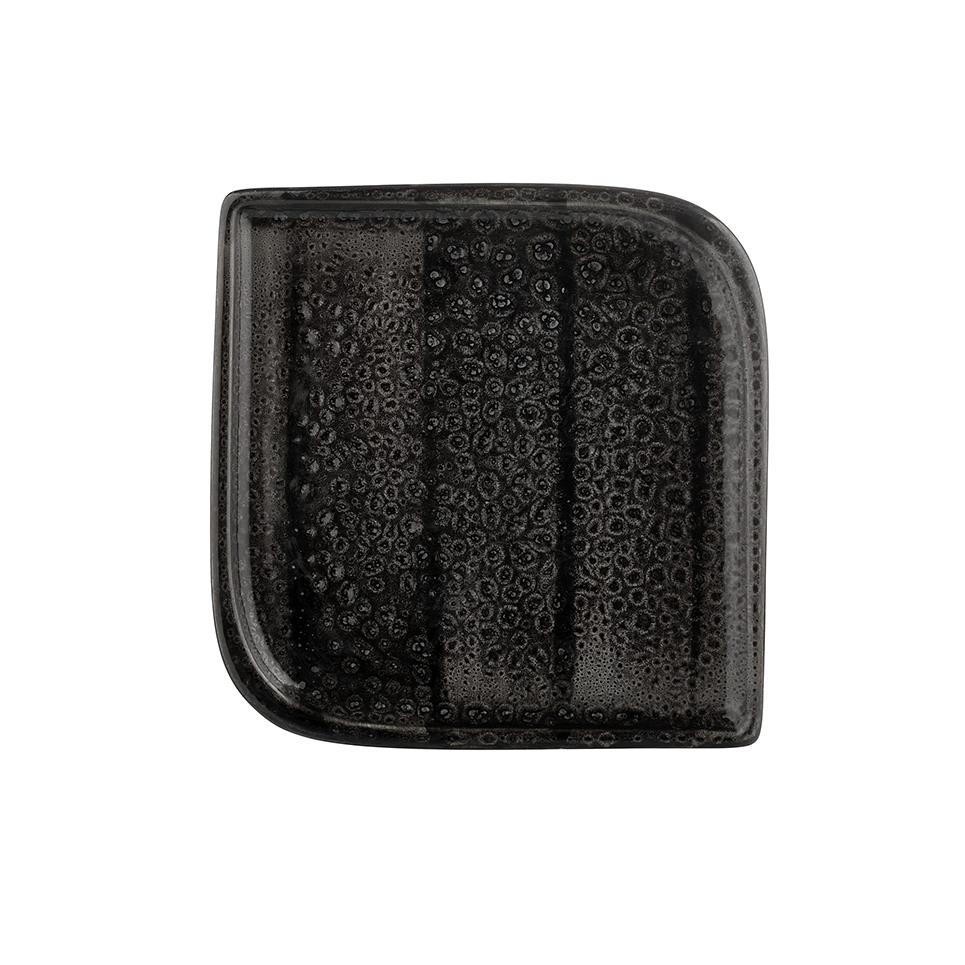 Cowry Black Arel 25 cm Kare Tabak 19*19 cm