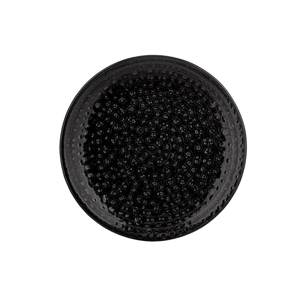 Cowry Black Zest 19 cm Düz Tabak