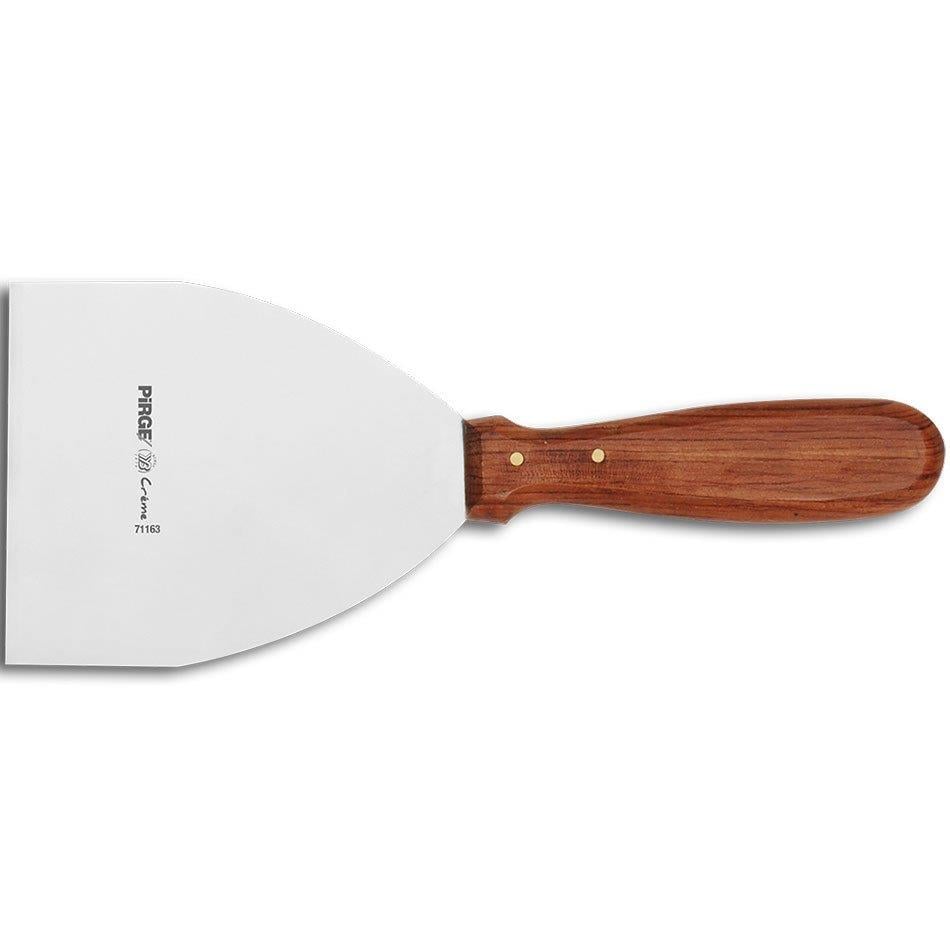 Creme Spatula Gül Ağacı Saplı