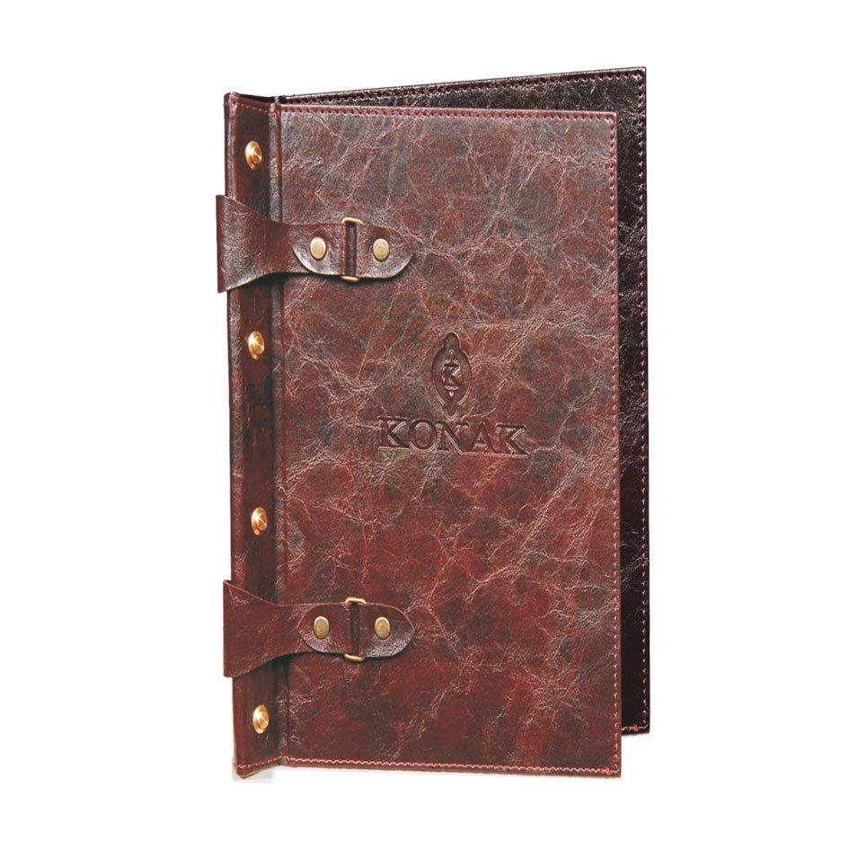 Deri Menteşeli Vidalı Model Menü