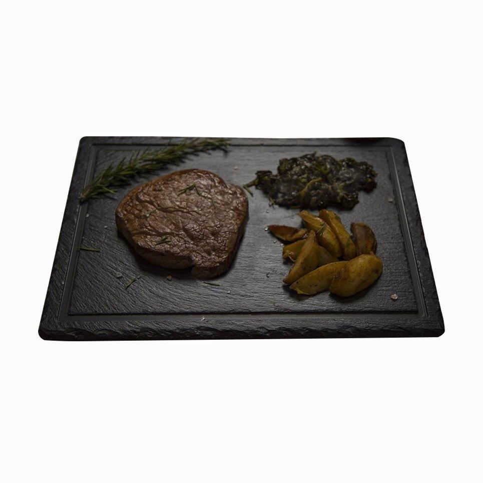 Dikdörtgen Tabak - Oluklu Naturel Kenar