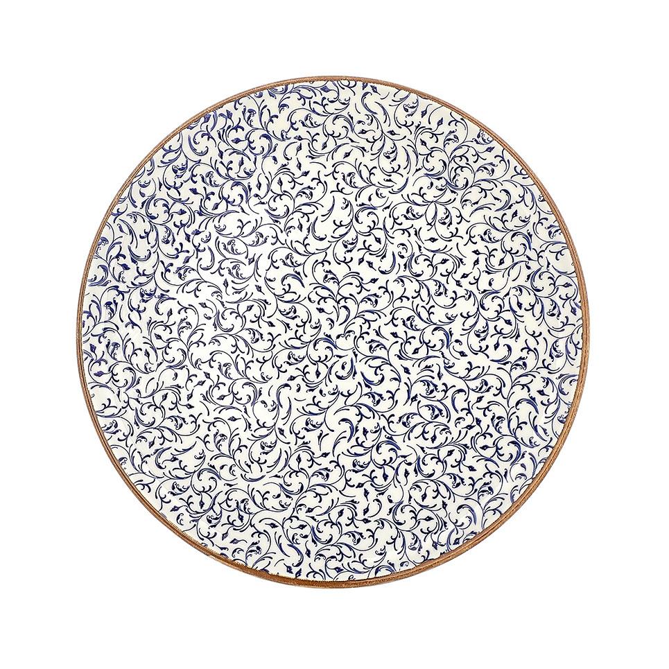 Edera Açık Zest 23 Cm Düz Tabak