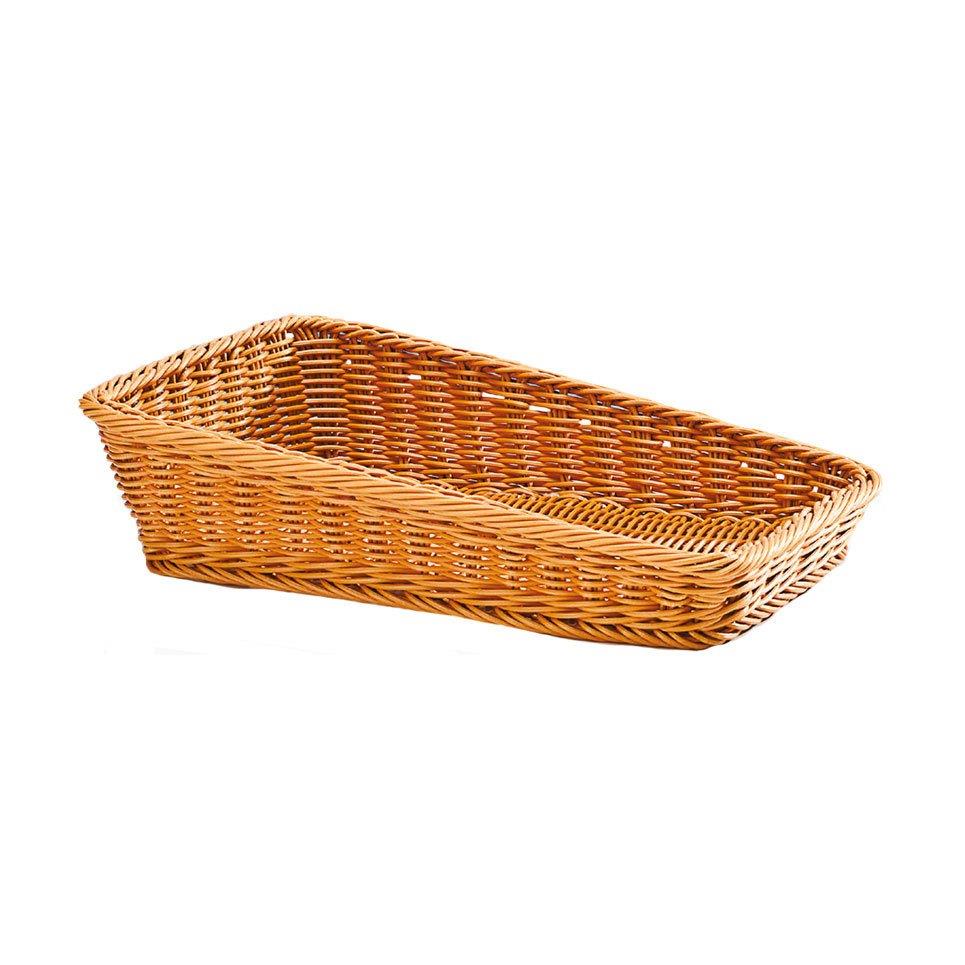 Eğimli Dikdörtgen Plastik Sepet