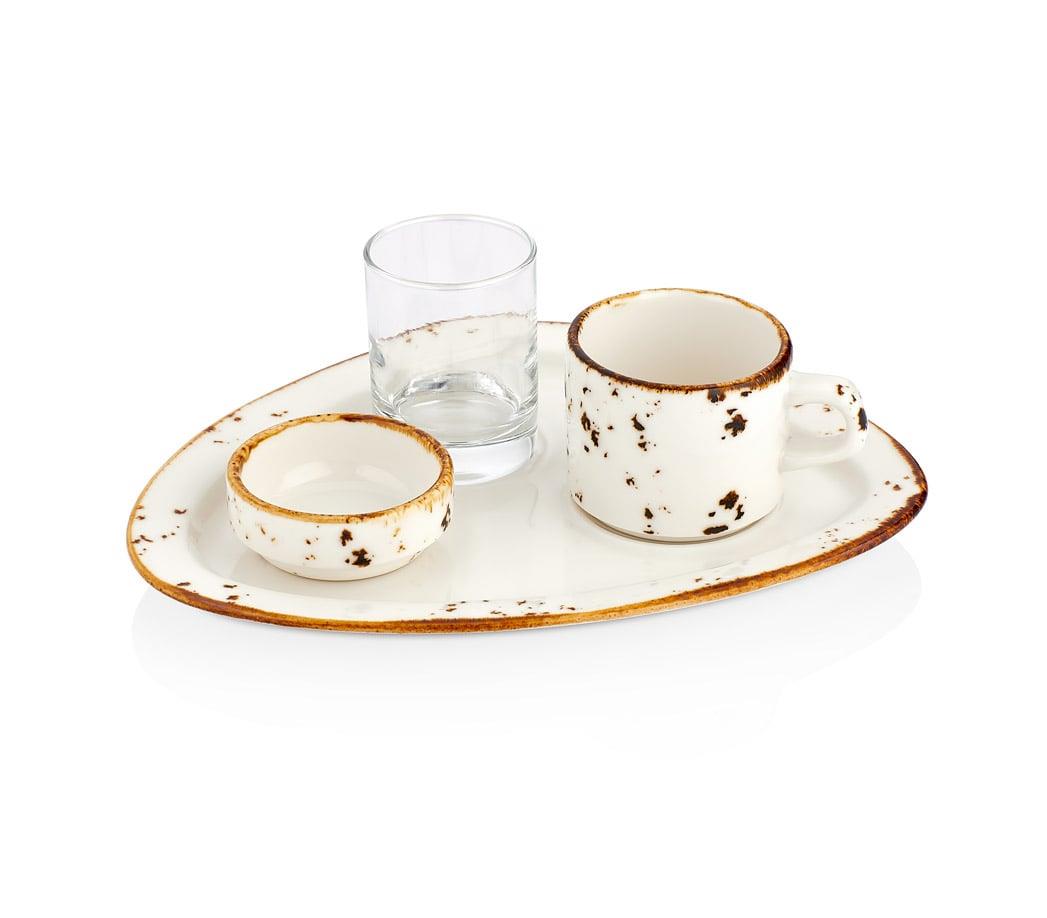 Elegance Gastro  Kahve Sunum Takımı 21*16 cm
