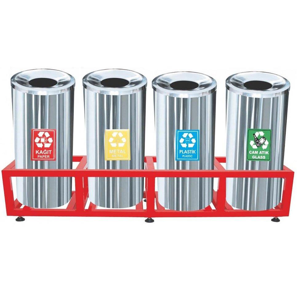 Geri Dönüşüm Çöp Kovası Seti