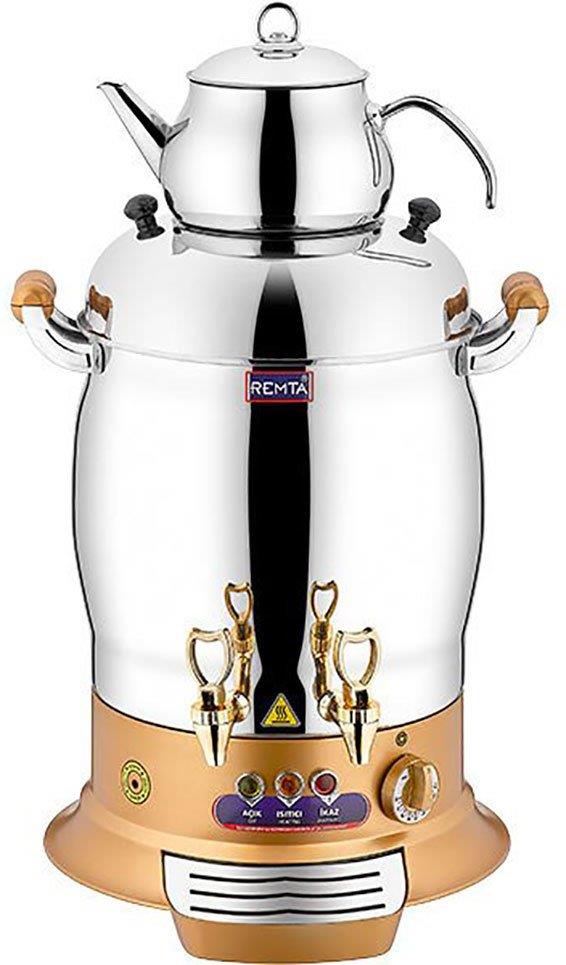 Gold Magnum Çift Demlikli Çay Kazanı Makinesi 23 Litre