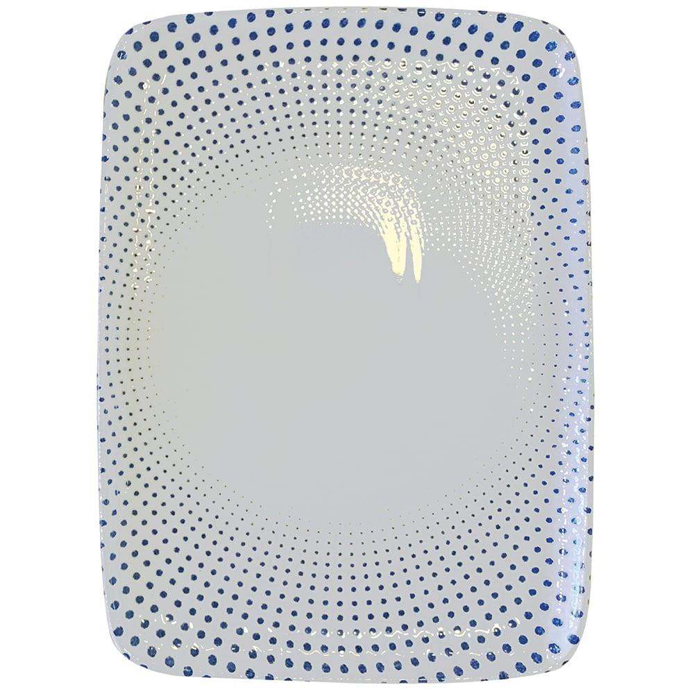 Harmony Blue Quadro Dikdörtgen Tabak 31 cm (27 * 20)