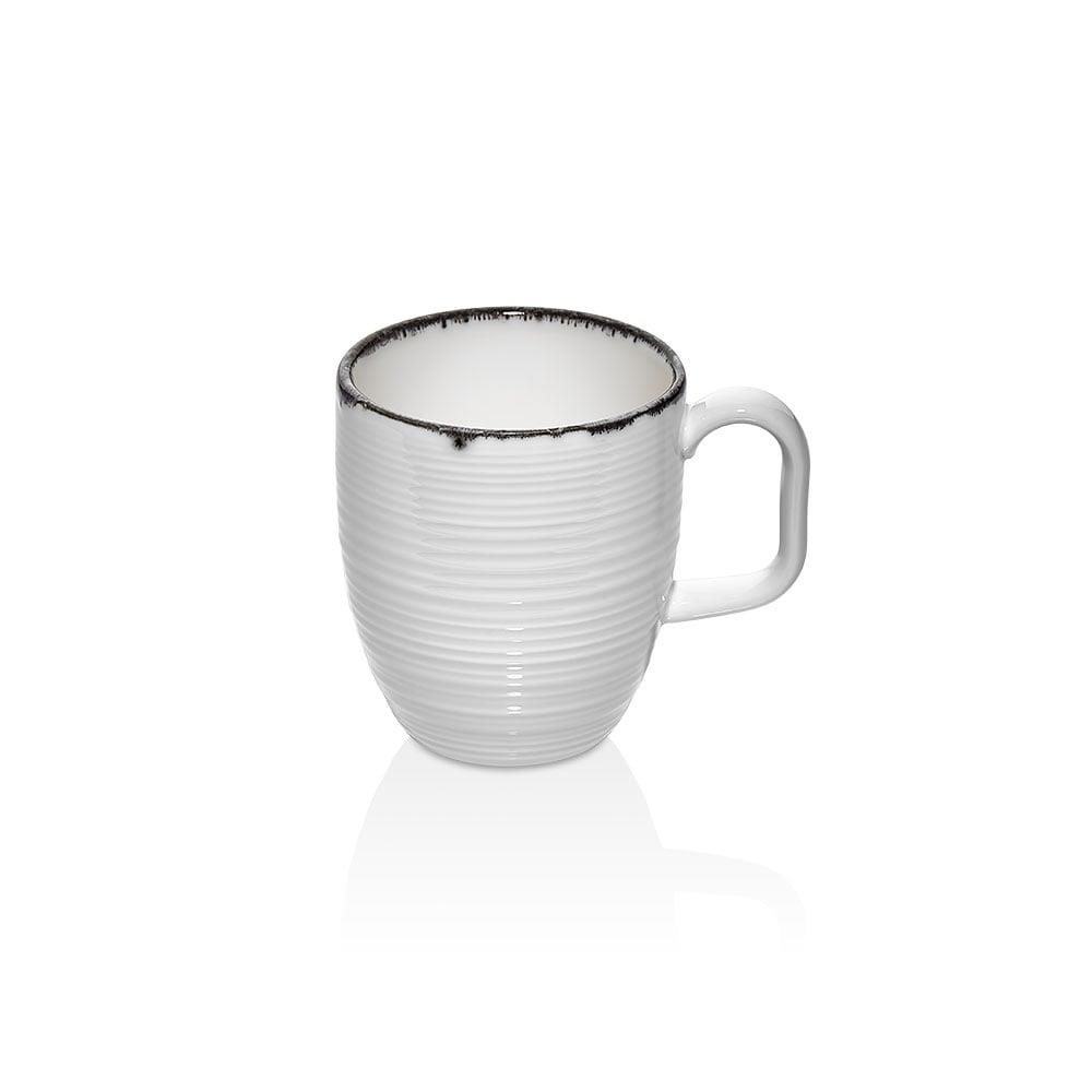 Helix Black Mug Cup 330 cc