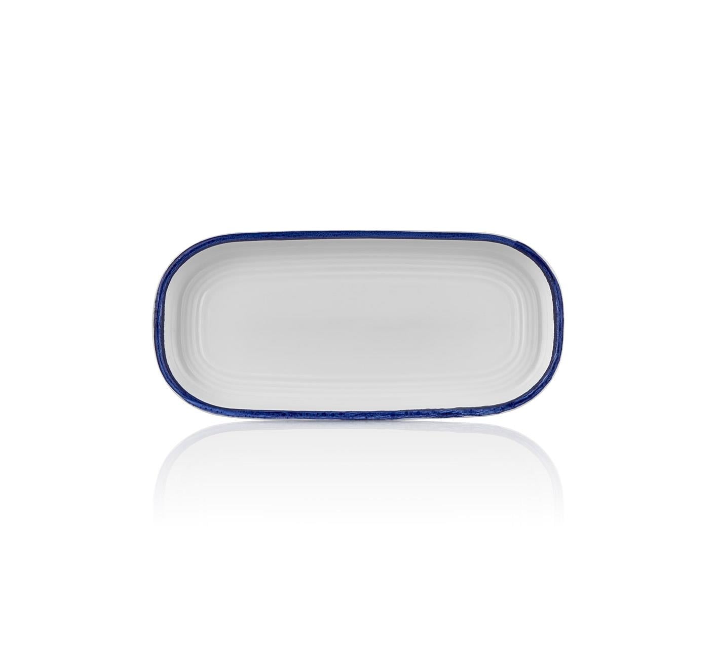 Helix Navy Blue 20,5 Oval Tabak 20*9,5 cm
