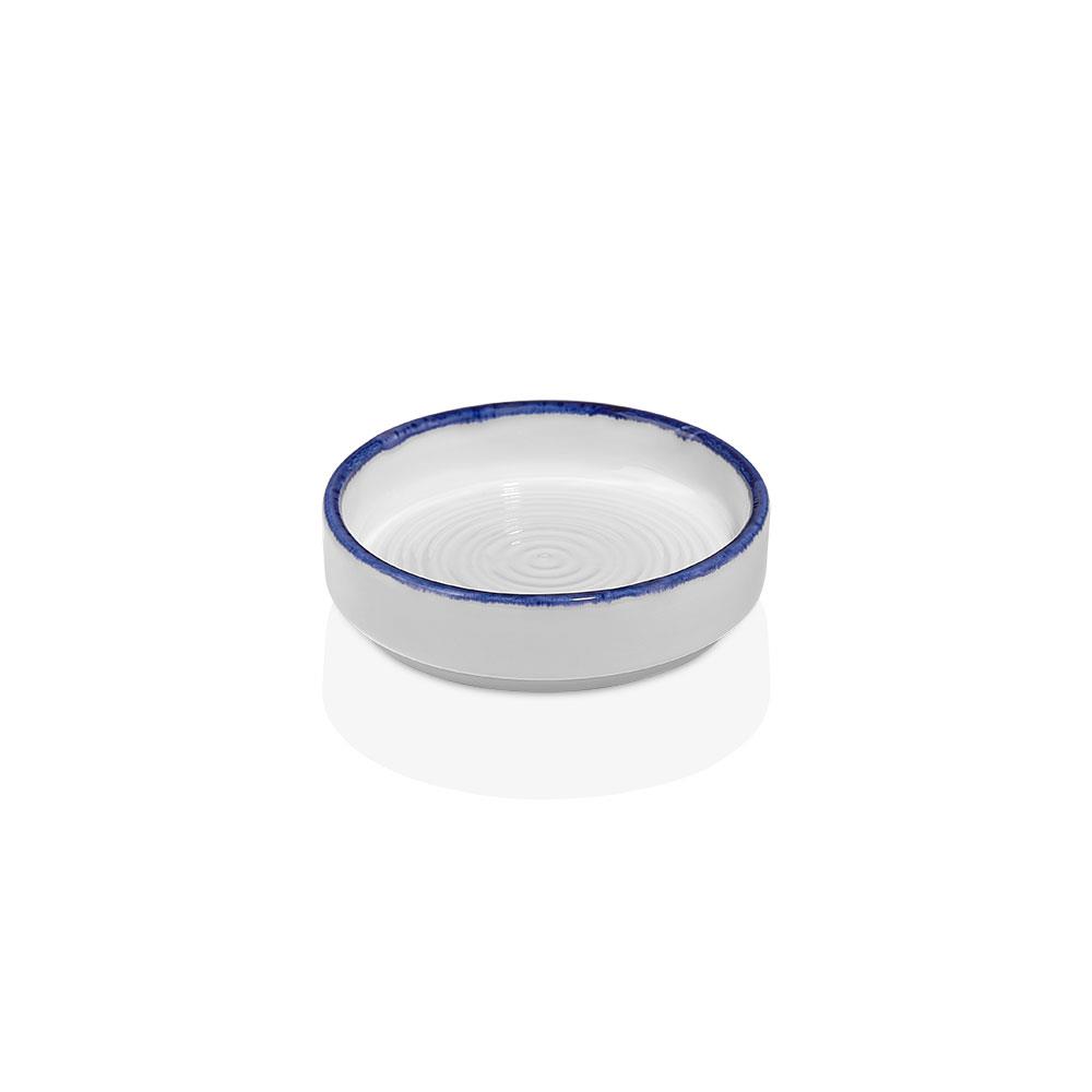 Helix Navy Blue Çukur Tabak 9 cm 70 cc