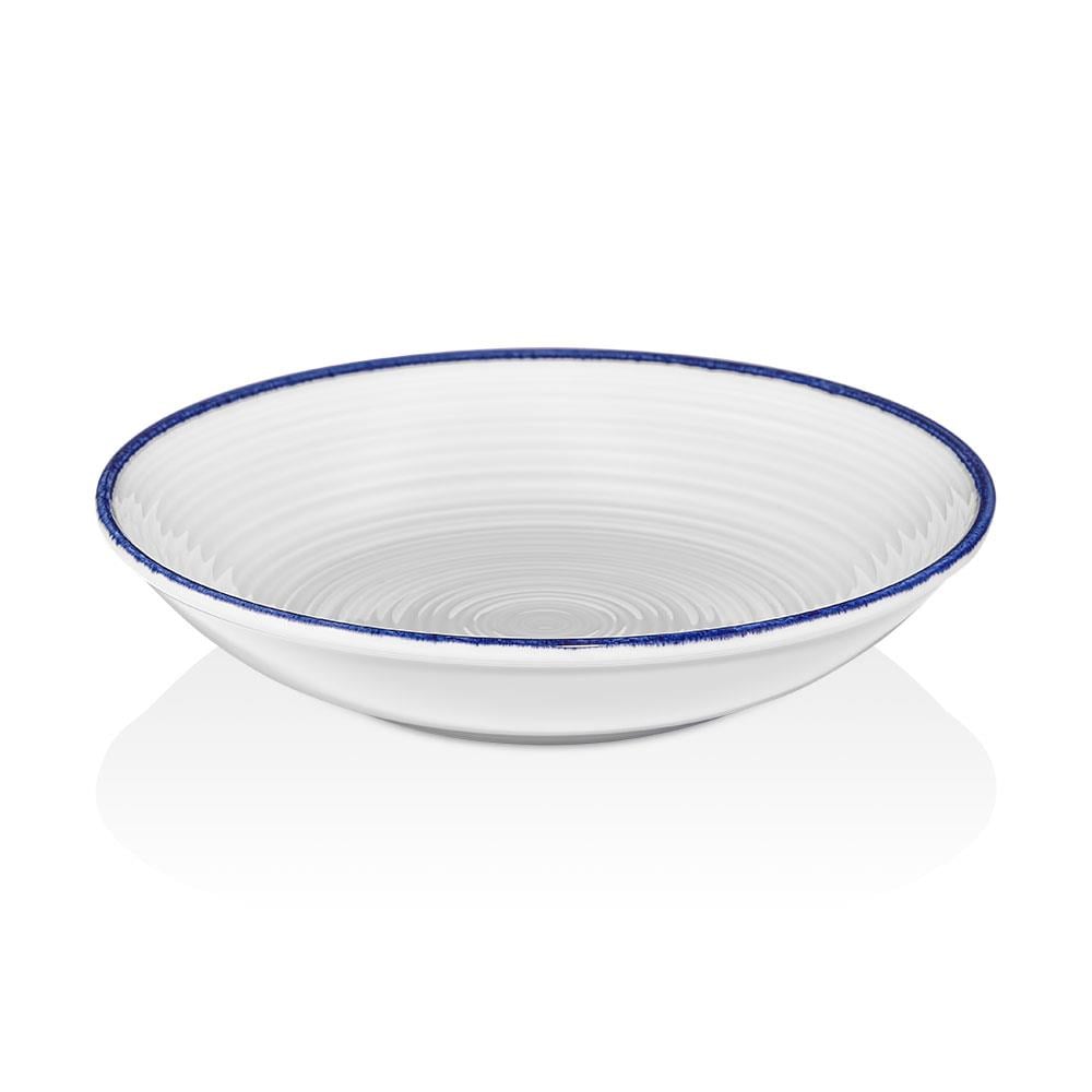 Helix Navy Blue Flavor Çukur Tabak 25 cm 1300 cc