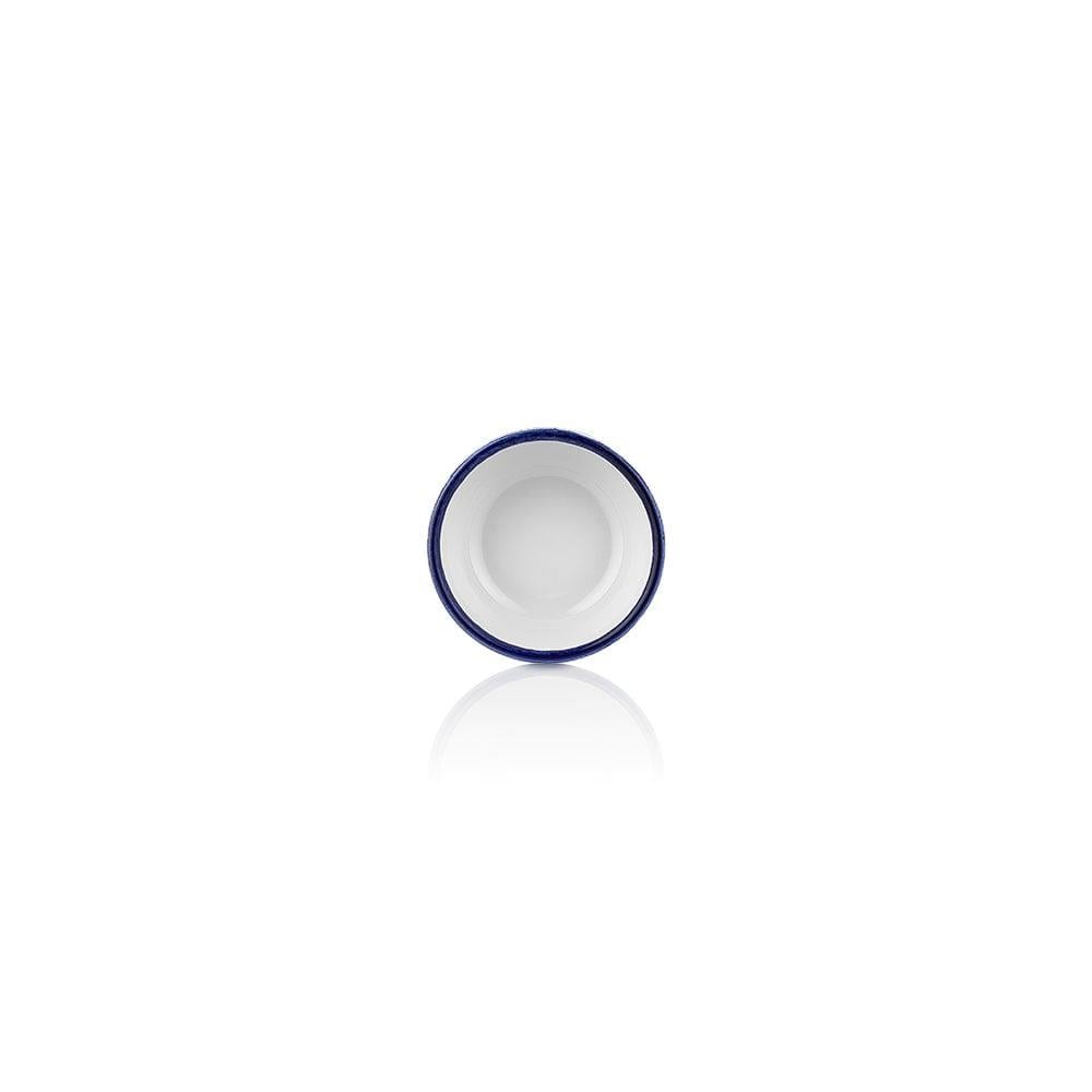 Helix Navy Blue Smooth Kahve fincanı Saucer 12,5 cm