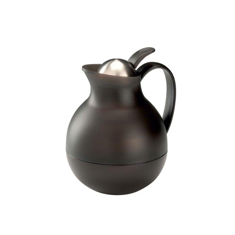 İçi Cam Termos Siyah