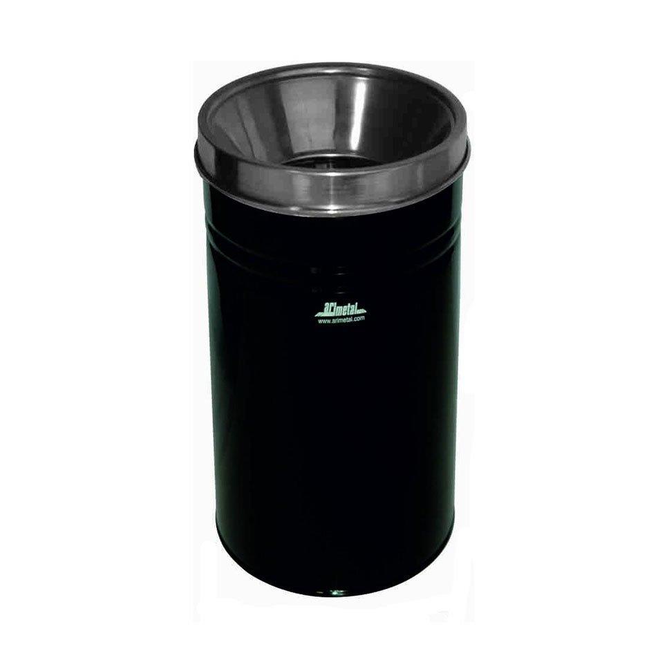 Kapalı Boyalı Çöp Kovası