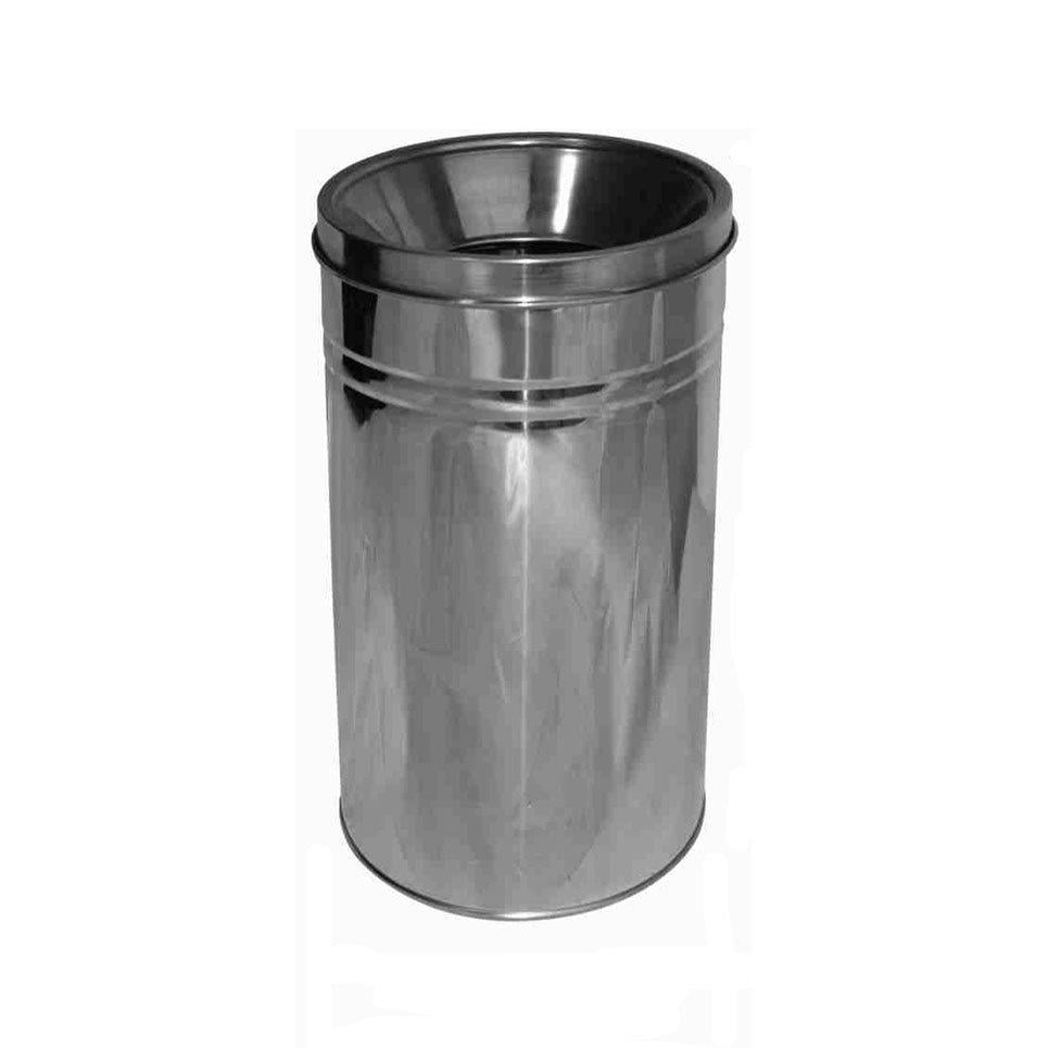 Kapalı Paslanmaz Çöp Kovası