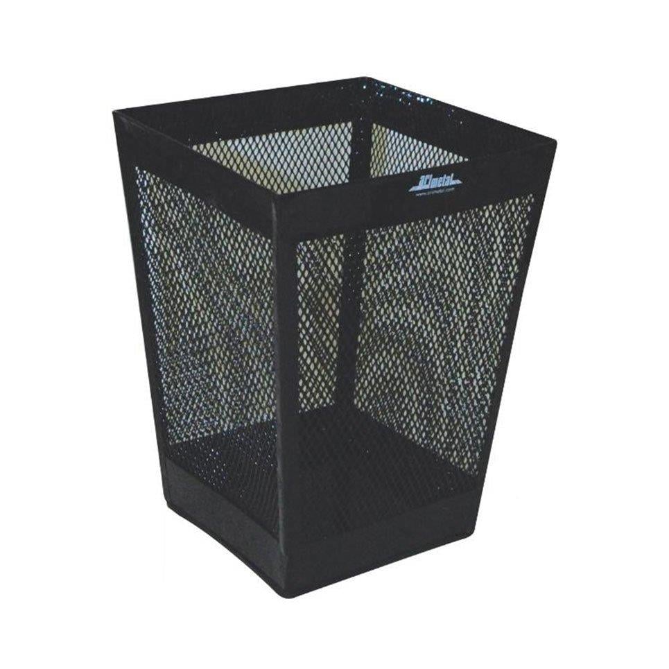 Kare Fileli Çöp Kovası