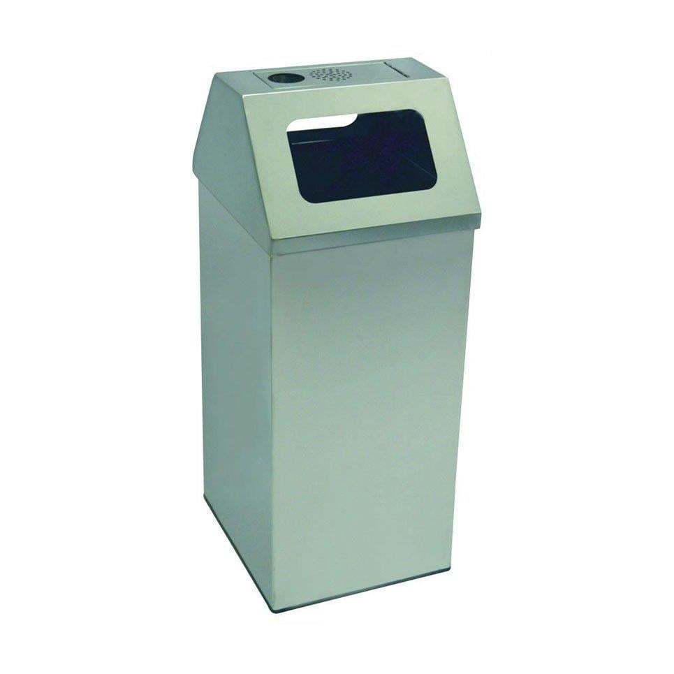 Kare Kapaklı Çöp Kovası