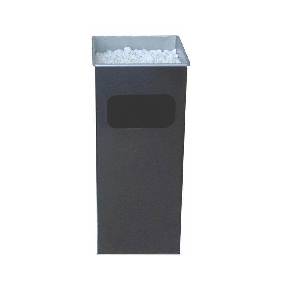 Kare Küllüklü Çöp Kovası Boyalı