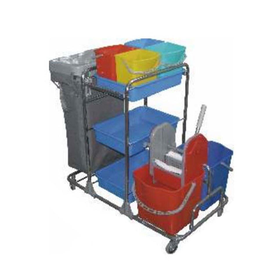 Kat Temizlik Arabası