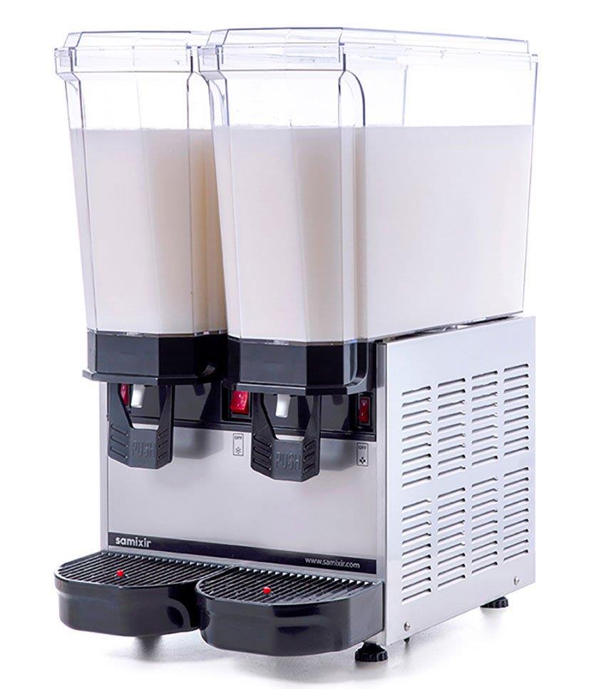 Klasik Twin Karıştırıcılı+Karıştırıcılı Soğuk İçecek Dispenseri
