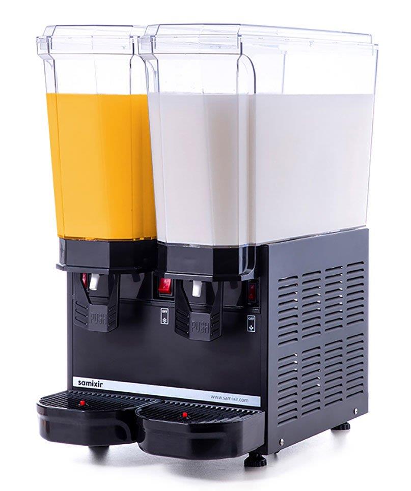 Klasik Twin Karıştırıcılı+Karıştırıcılı Soğuk İçecek Dispenseri
