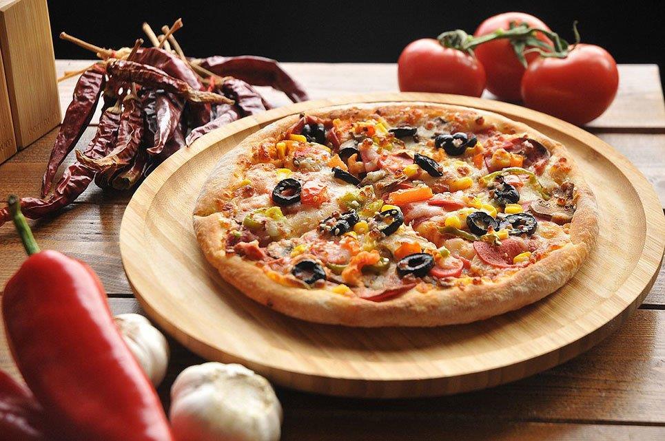 Lily Dönen Servis Tabağı - Büyük