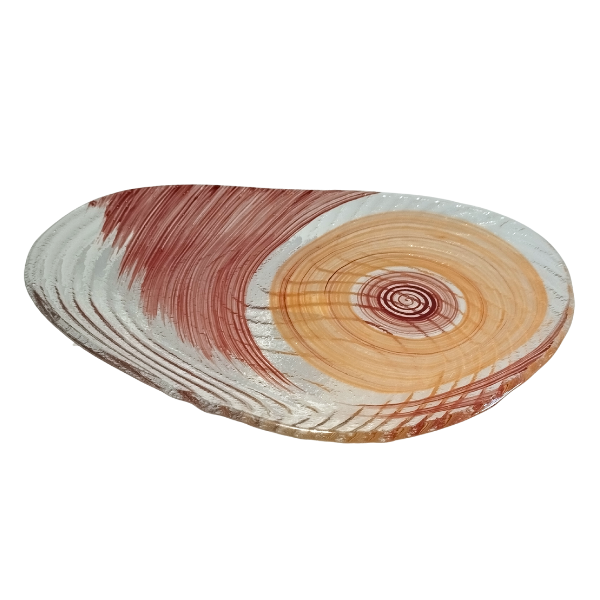 Loza Servis Tabağı 35 x 26 cm h:3 cm 