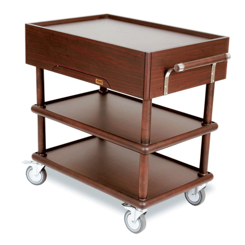 Maya Ahşap Servis Arabası