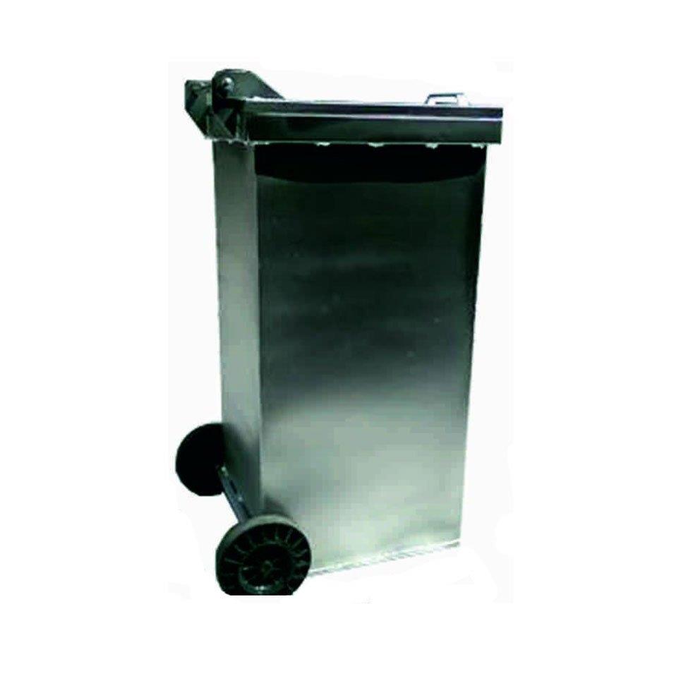 Metal Galvaniz Çöp Konteyner