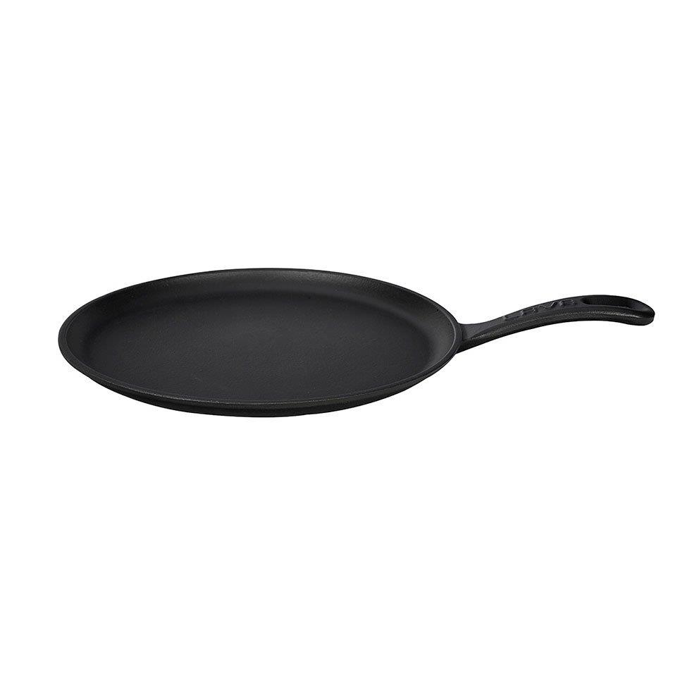 Metal Saplı Yuvarlak Pizza / Krep / Pankek Tavası