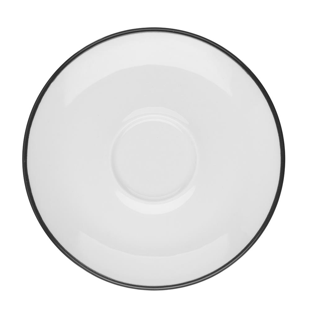 Modest Black Lona Espresso Tabağı 12 cm 