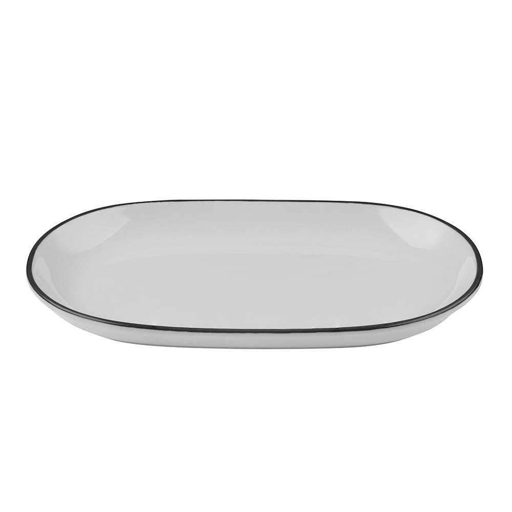 Modest Black Magnus Oval Kayık 33 cm 