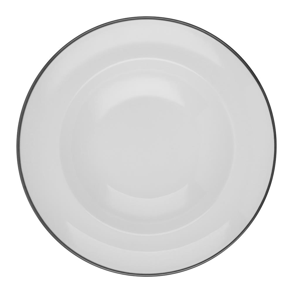 Modest Black Miro Çukur Tabak 20 cm 170 cc