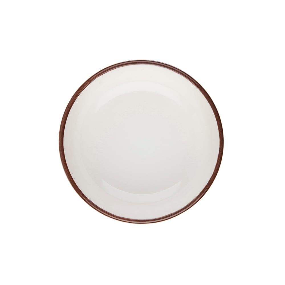Modest Brown Lona Çukur Tabak 10 cm 60 cc