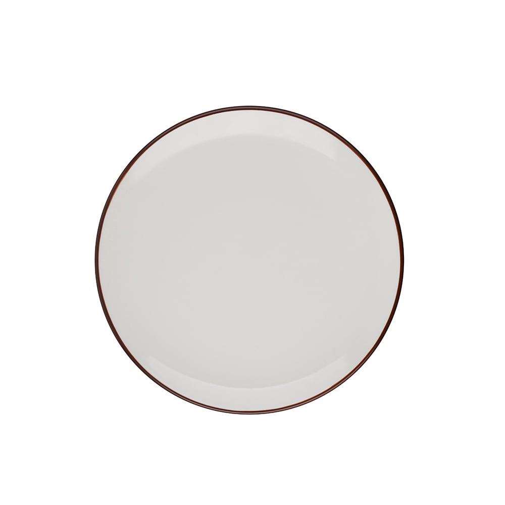 Modest Brown Lona Düz Tabak 27 cm 