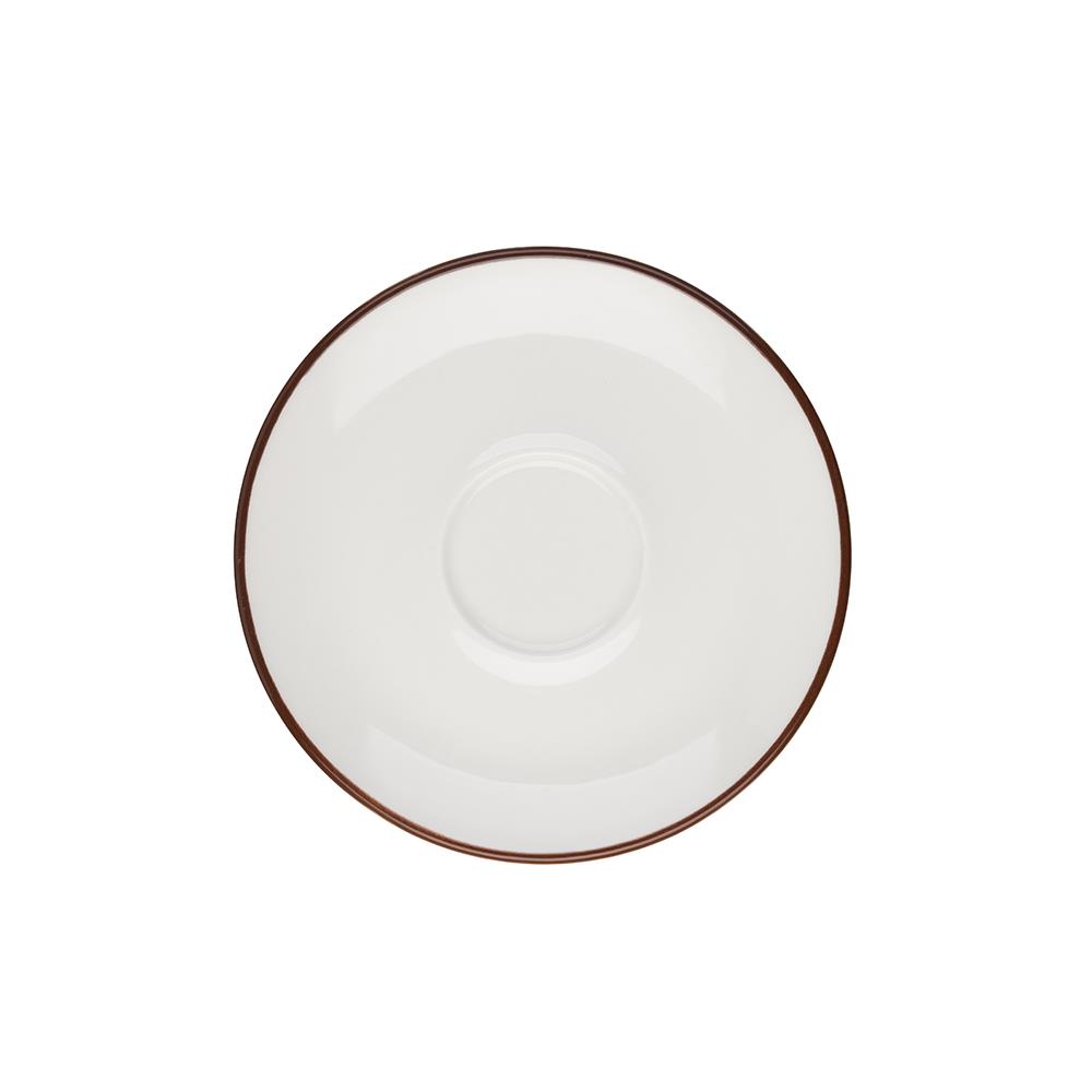 Modest Brown Lona Espresso Tabağı 12 cm 