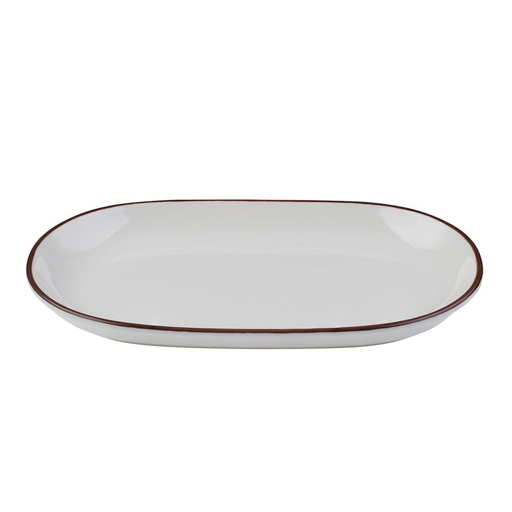 Modest Brown Magnus Oval Kayık 14 cm 