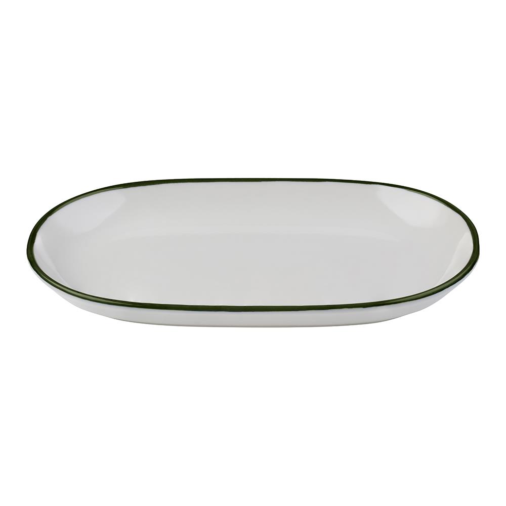 Modest Green Magnus Oval Kayık 37 cm 