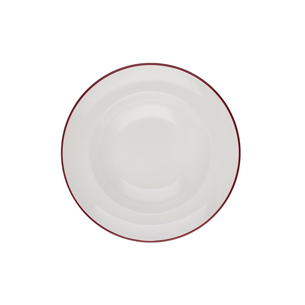 Modest Maroon Miro Çukur Tabak 20 cm 170 cc