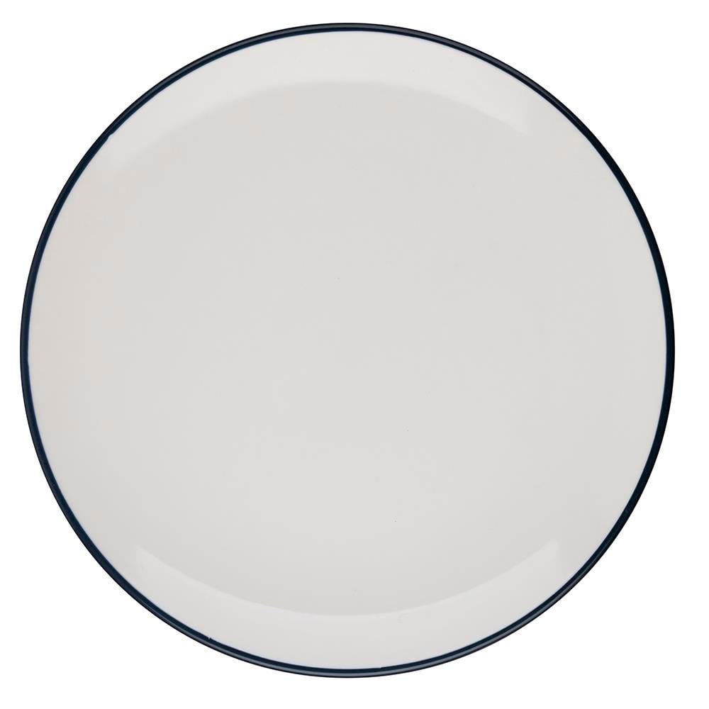 Modest Navy Lona Düz Tabak 17 cm 