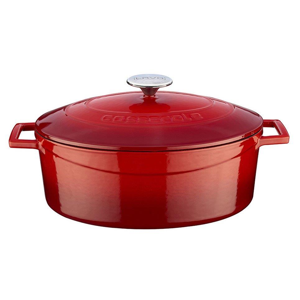 Oval Döküm Demir Tencere