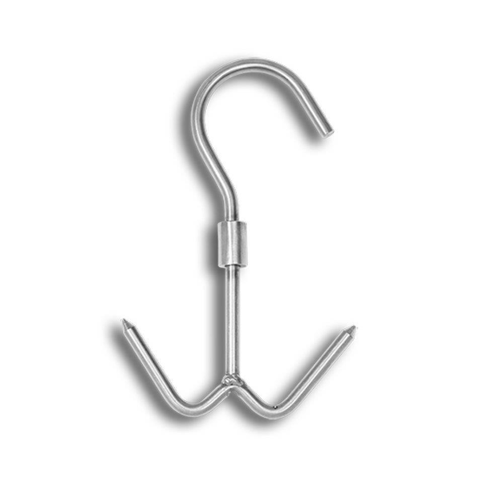 Paslanmaz Çiftli Çengel Bilyalı