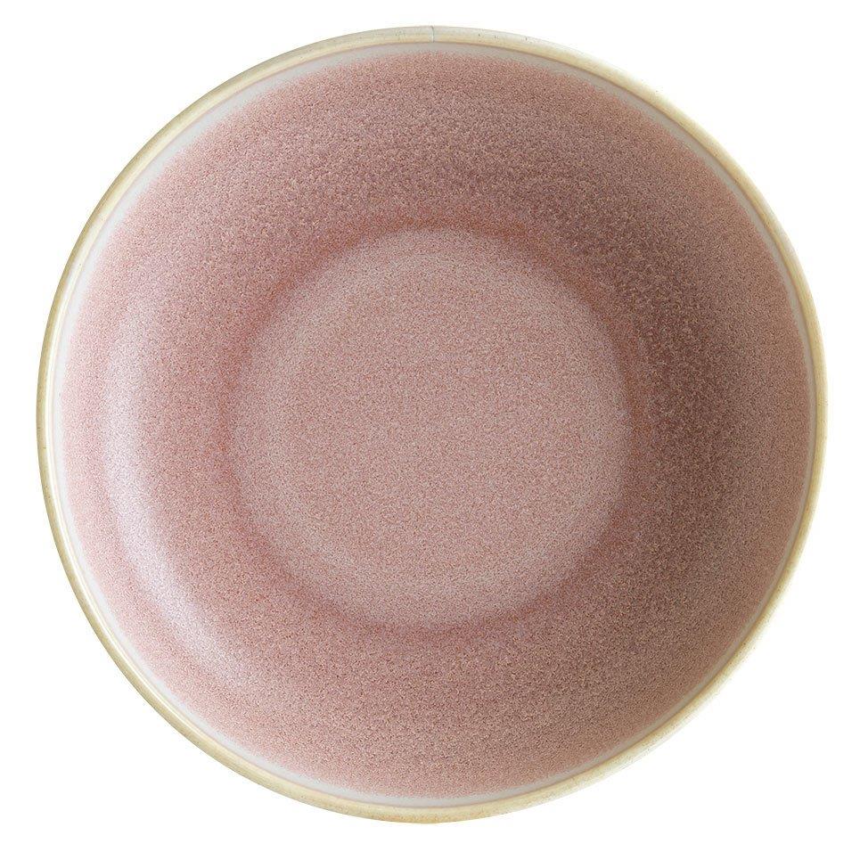 Pink Pott Bowl Porselen Çukur Tabak